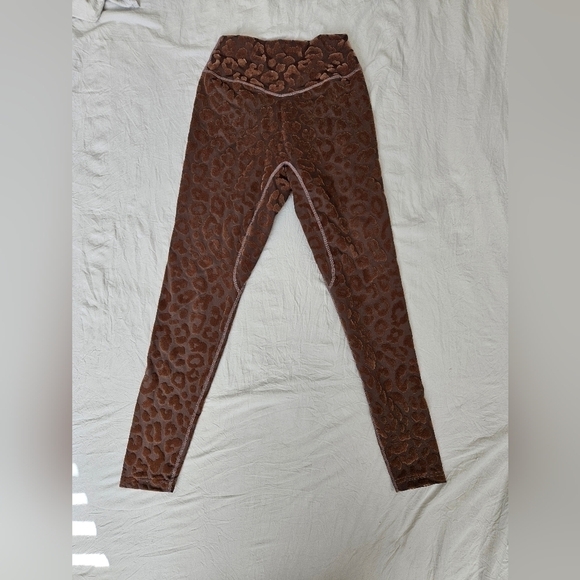 Balance Athletica Pants - BALANCE ATHLETICA The Lux Pant Panther Velvet Leopard Legging